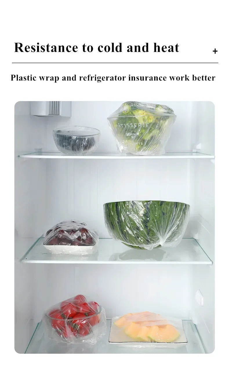 Reusable Elastic Food Covers – Stretchable Bowl and Plate Lids (Set of 6)”