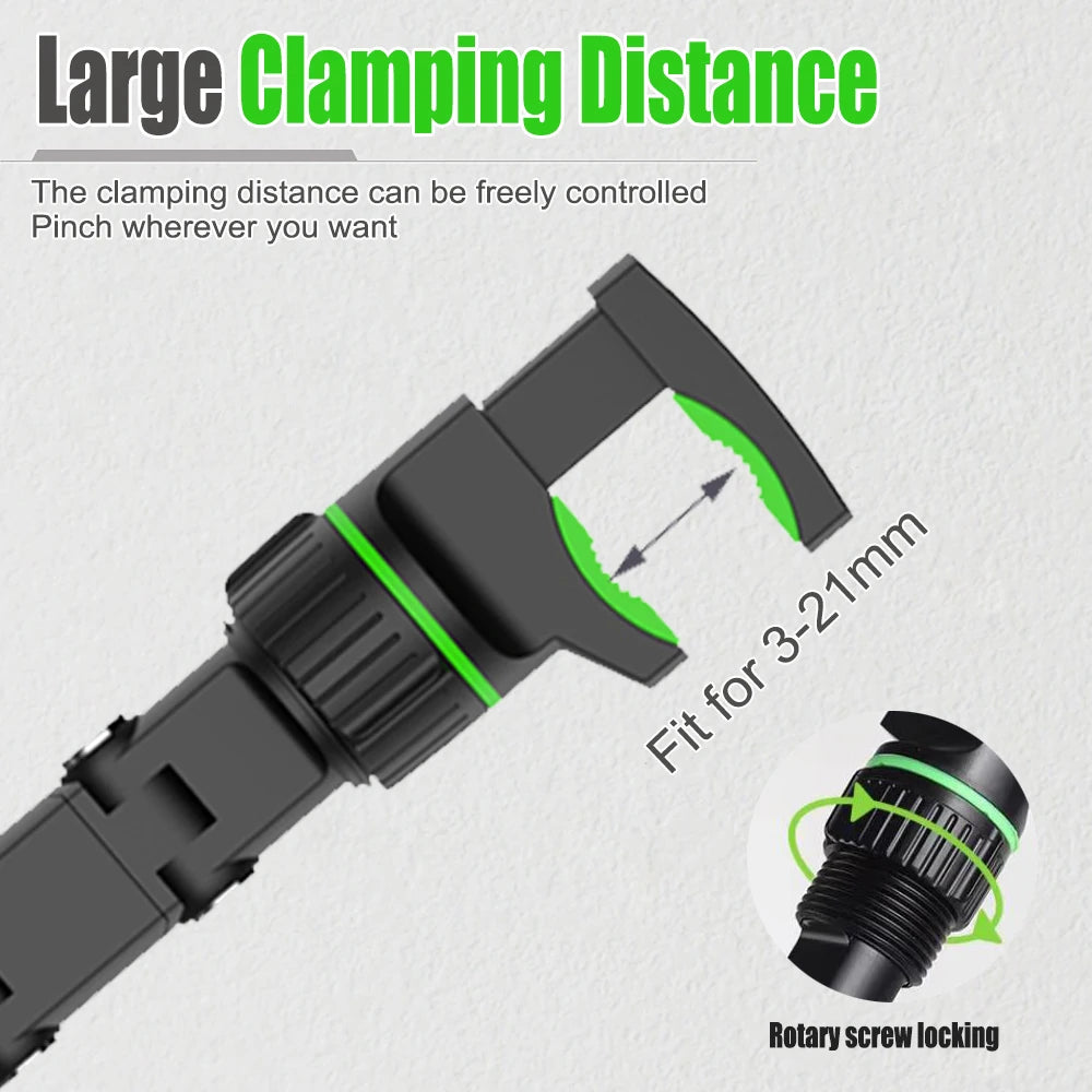 Universal Clip Cellphone Holder 360° Rotatable Car Rearview Mirror Phone Mount for All Smartphones