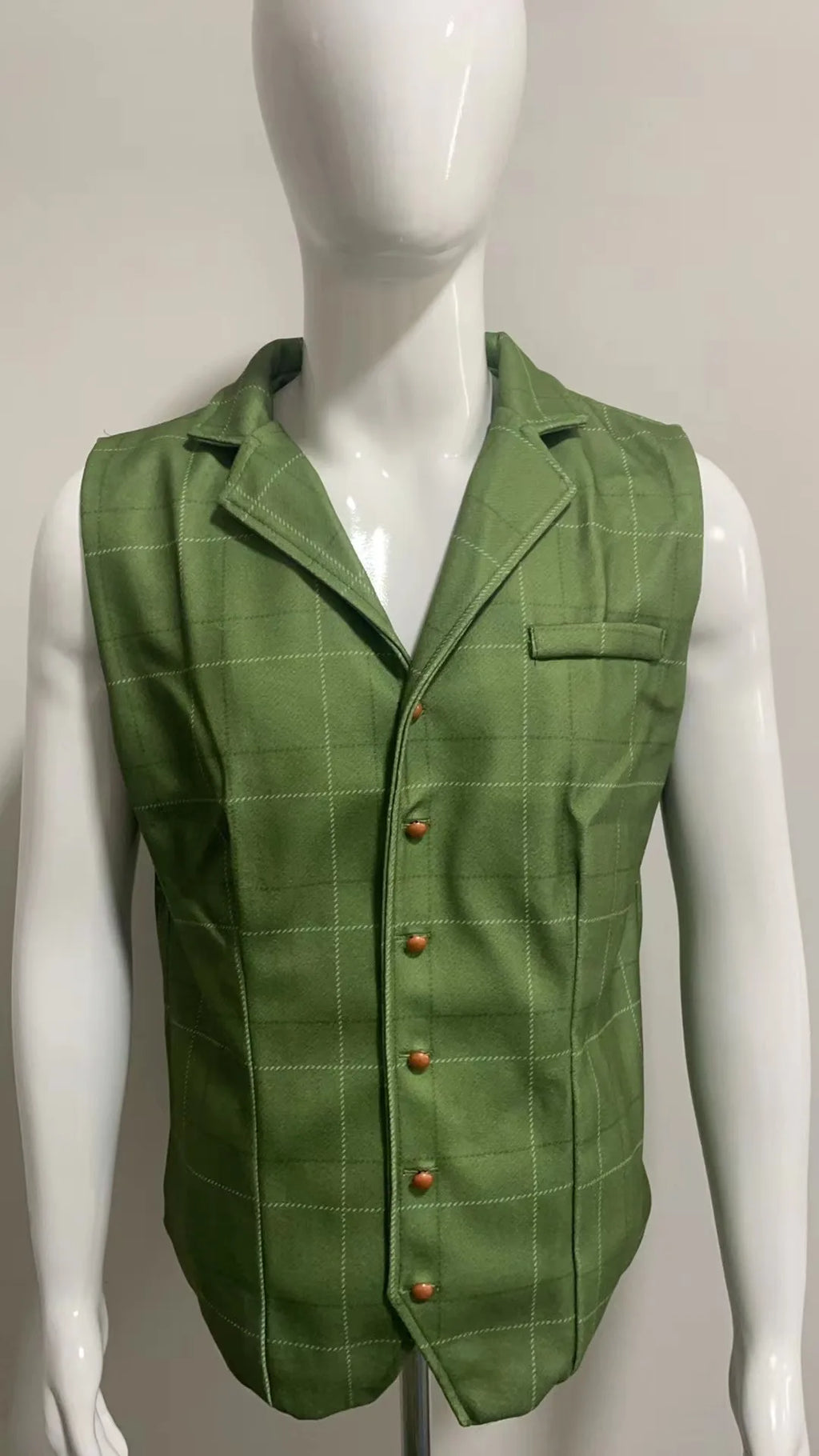 Men’s Formal Slim Fit Vest with Pockets