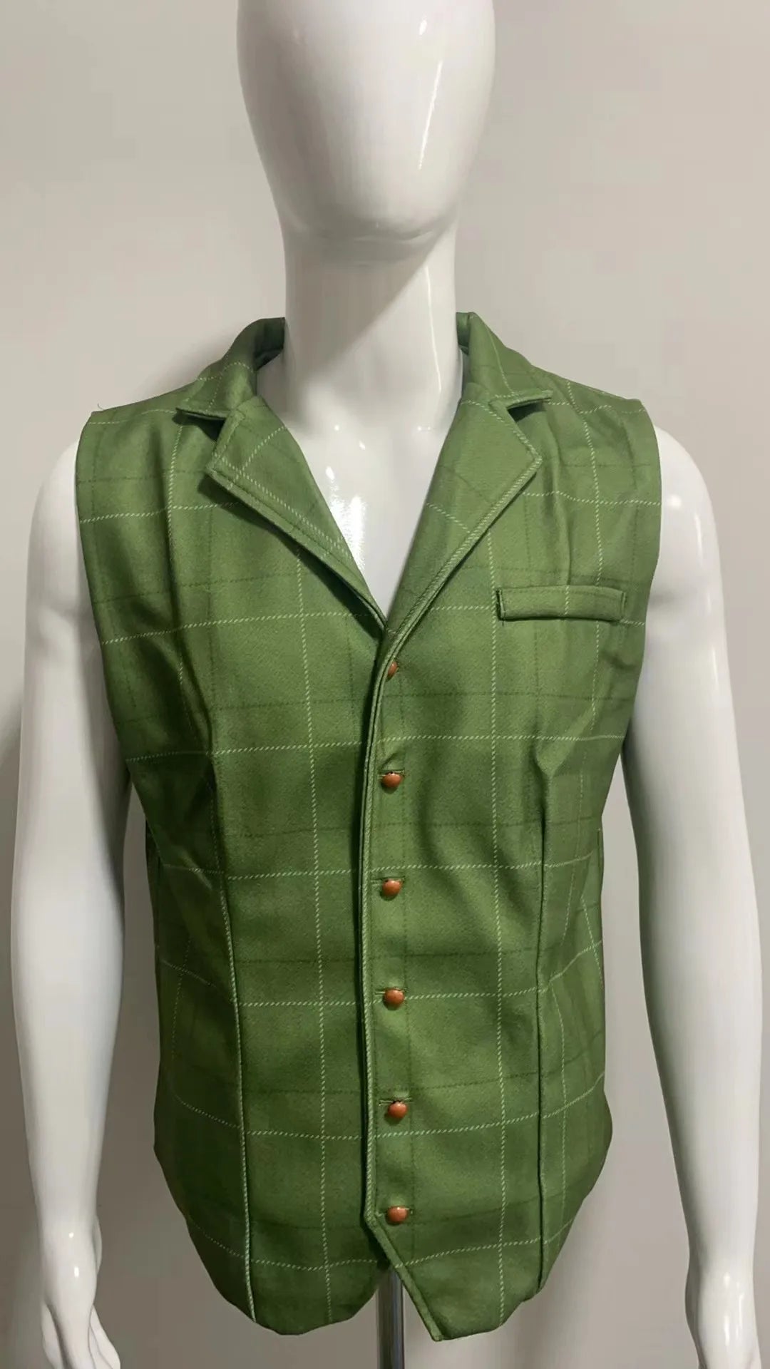 Men’s Formal Slim Fit Vest with Pockets
