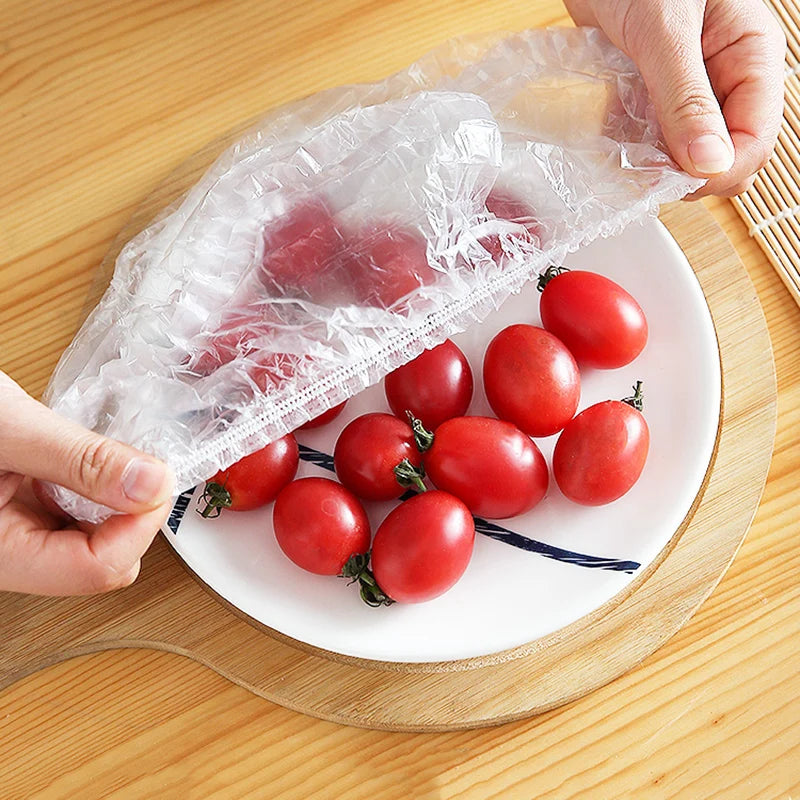 Reusable Elastic Food Covers – Stretchable Bowl and Plate Lids (Set of 6)”
