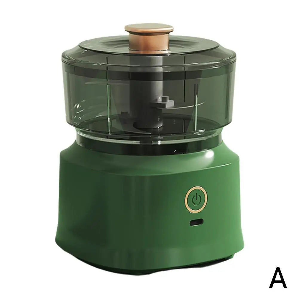 USB Rechargeable Mini Garlic Chopper Electric Food Processor Powerful Vegetable Crusher Wireless Blender For Ginger Chili Meat