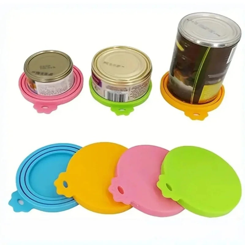Reusable Silicone Can Lids for Pet Food – Universal Dog & Cat Covers