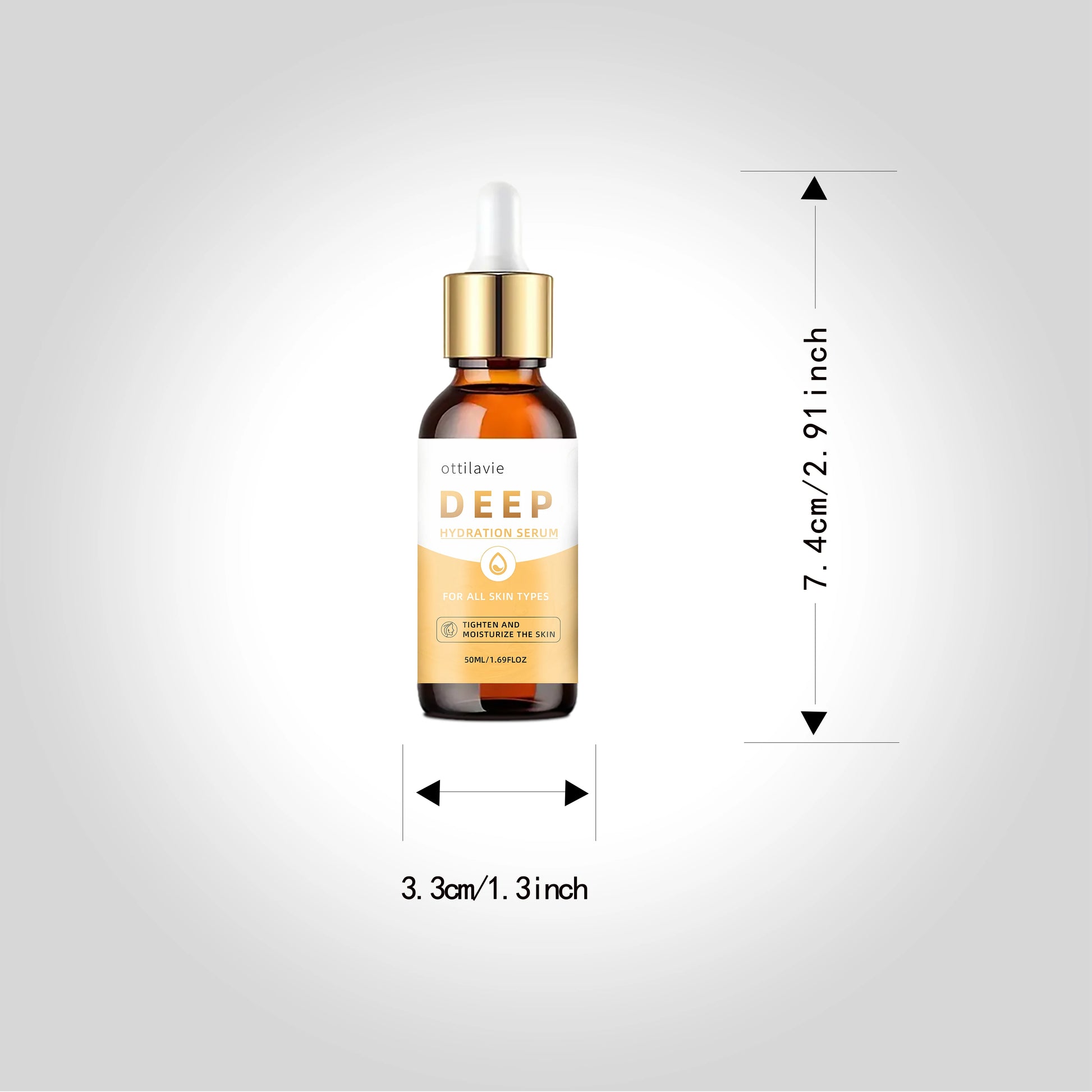 Hydrating Face Serum with Moisturizing Formula for All Skin Types