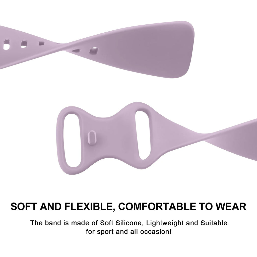 Smartwatch Strap for Fitbit Versa 3 Versa 4 Band Watchband Soft Bracelet Replacement for Fitbit Sense Sense 2 Strap Wristband