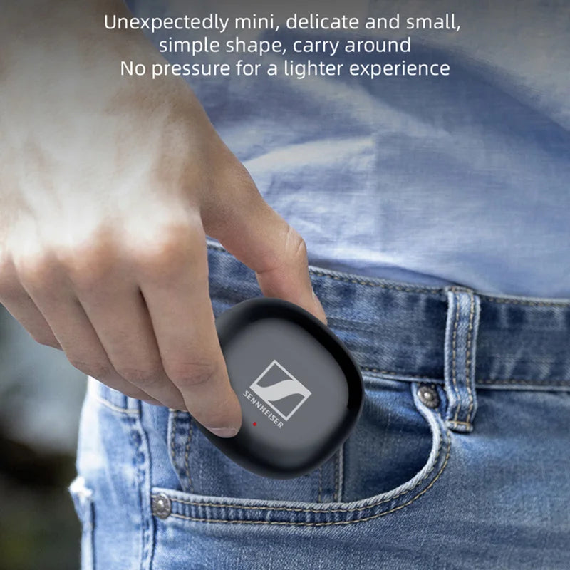 Compact Lightweight Wireless Bluetooth Earphones In-ear Ergonomic Stereo Headphones with Microphone Type-C Charging Case