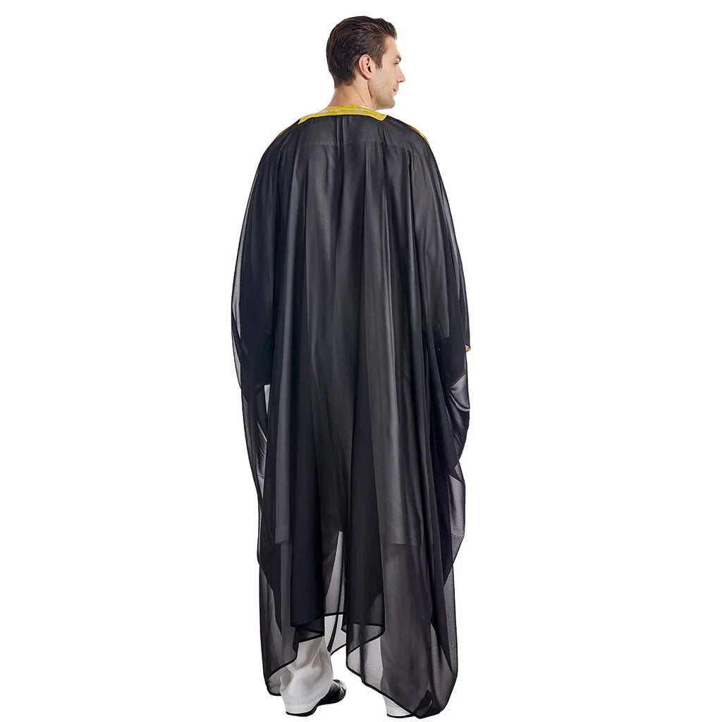 Men’s Jubba Thobe – Long Sleeve Islamic Traditional Robe