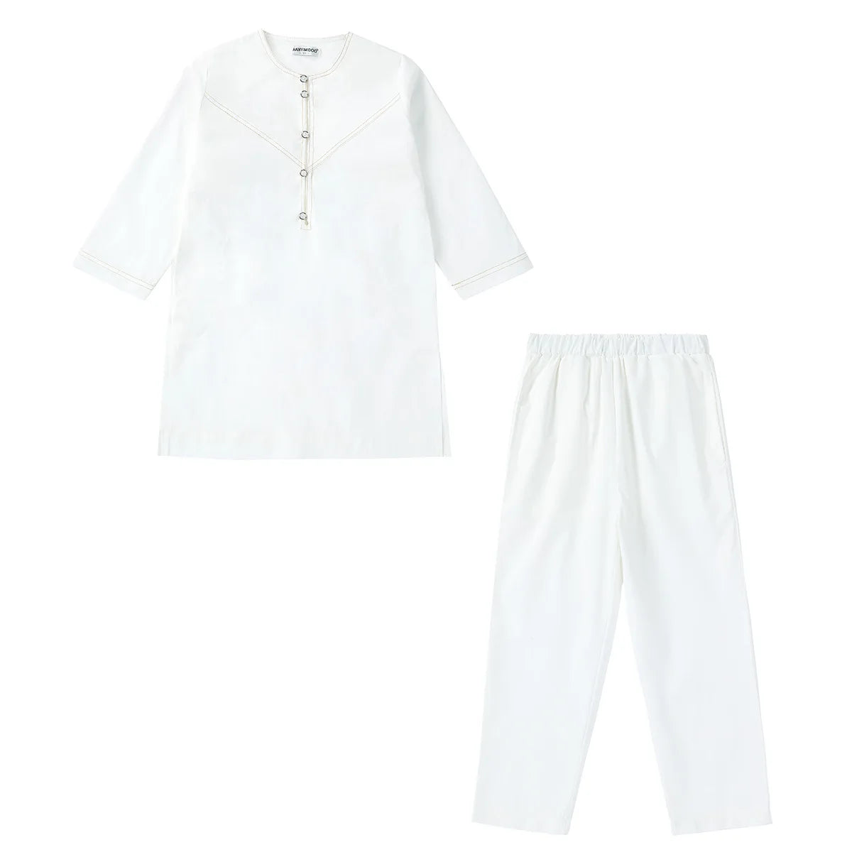 Boys Islamic Thobe – Kids Long Sleeve Traditional Robe