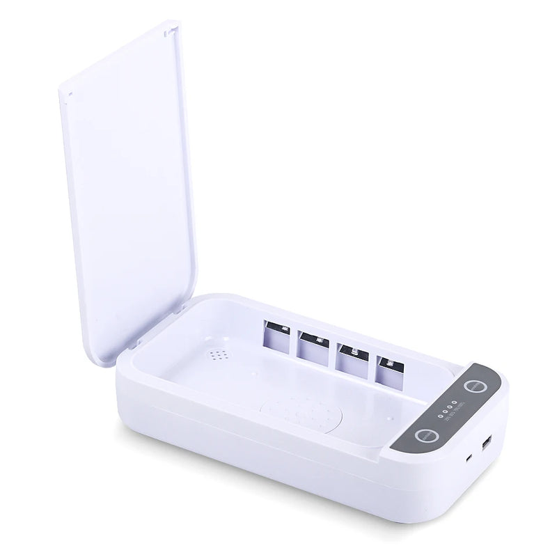 Portable UV Light Sanitizer Box | Multi-Purpose UVC Disinfection Case for Home and Travel