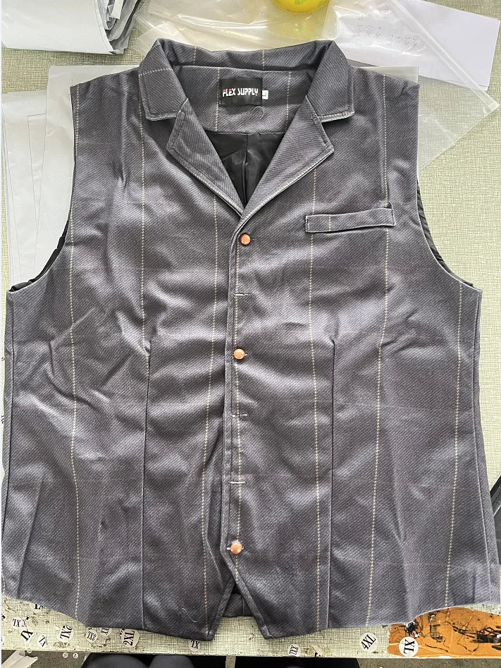 Men’s Formal Slim Fit Vest with Pockets