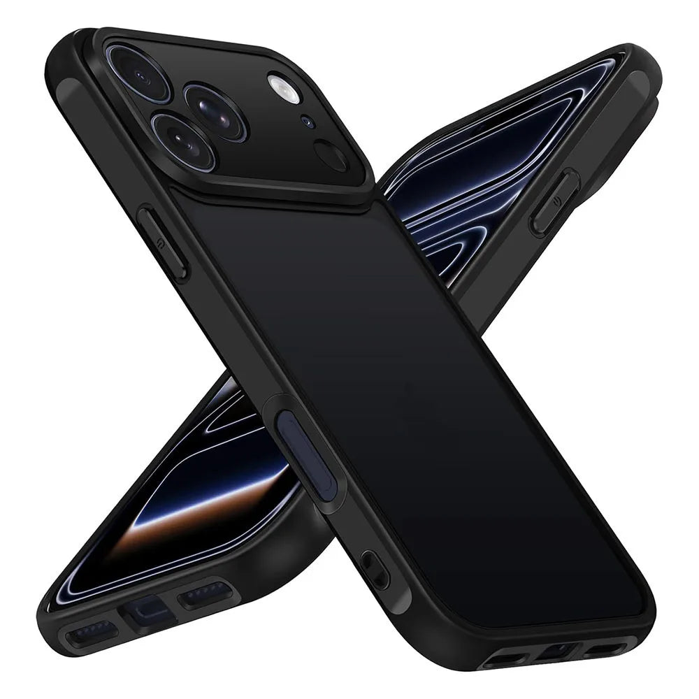 Military Grade Armor Case For iPhone 17 16 15 14 13 12 11 Pro Max Plus Air 16E Shockproof Hybrid Hard Cover Soft Shell Bumper