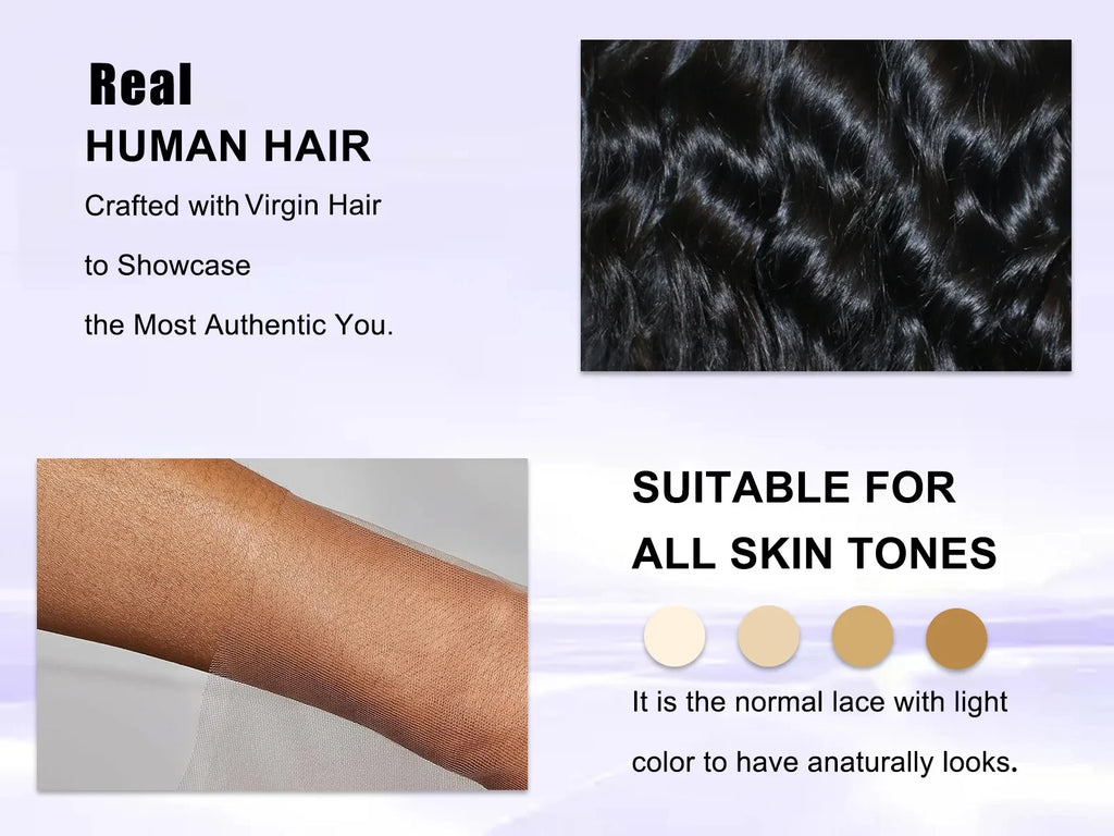 40 30 Inch 13x4 Body Wave Lace Front Human Hair Wigs For Black Women Pre Plucked Loose Wave 13x6 HD Lace Frontal Wig 180% 1
