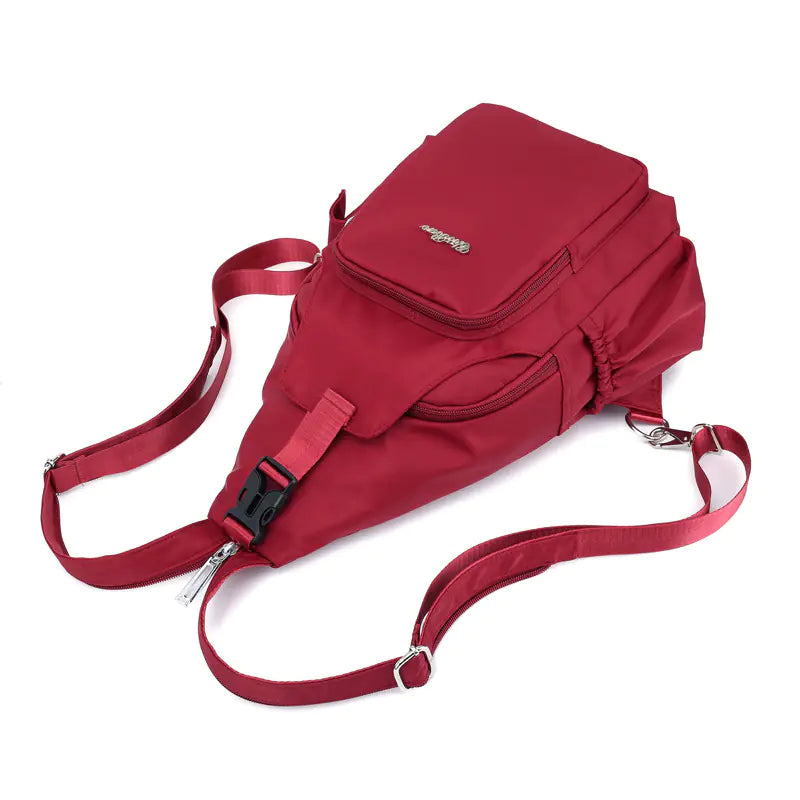 Women's Waterproof Nylon Laptop Backpack Multifunctional