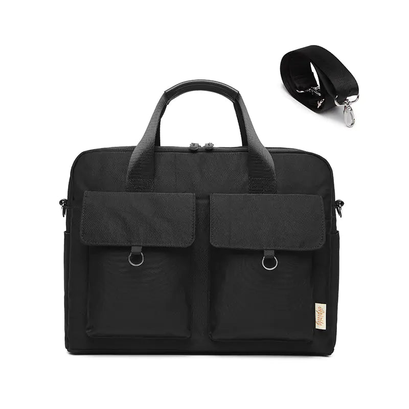 Portable Double Pocket Laptop Bag Waterproof, Shockproof & Multi-Size Computer Case