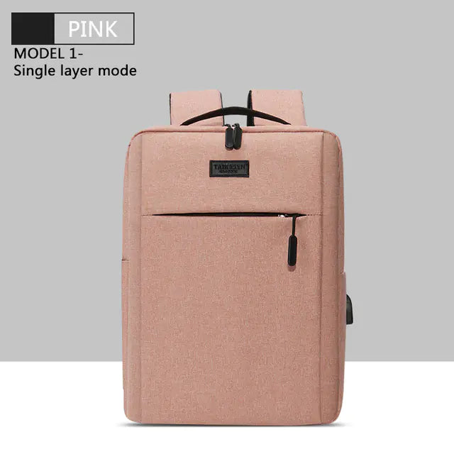 Men's Casual Travel Laptop Backpack Daypack