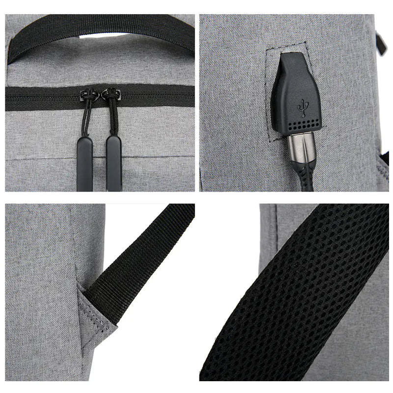 Multifunctional Waterproof Nylon Laptop Backpack