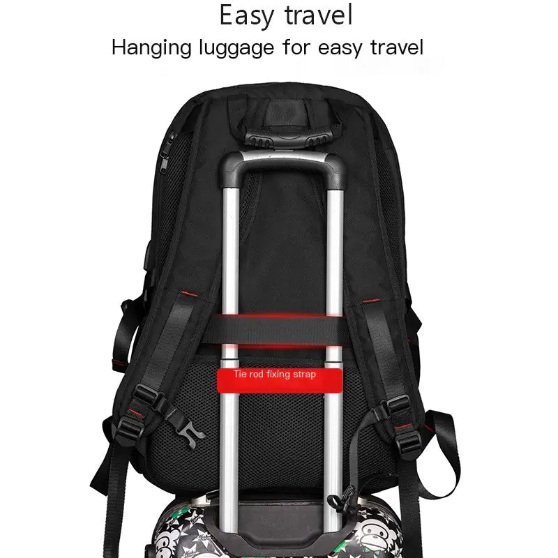 Men's Waterproof Multifunctional Laptop Backpack - 17 inch